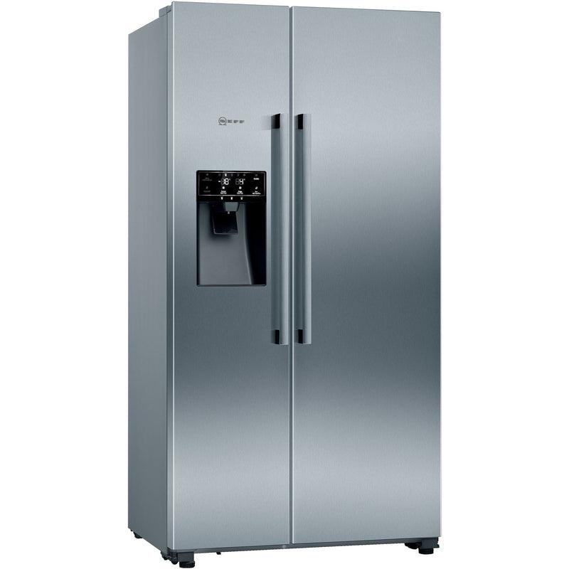Grade C Neff N70 KA3923IE0G Freestanding 533 Litre American Frost Free Fridge Freezer With Ice & Water Dispenser Stainless Steel
