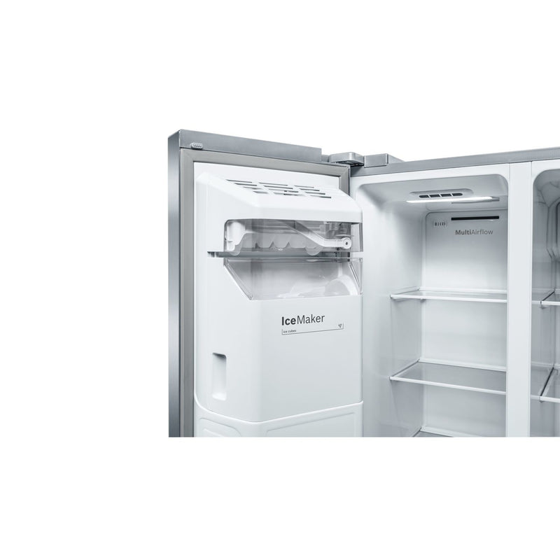Grade C Neff N70 KA3923IE0G Freestanding 533 Litre American Frost Free Fridge Freezer With Ice & Water Dispenser Stainless Steel