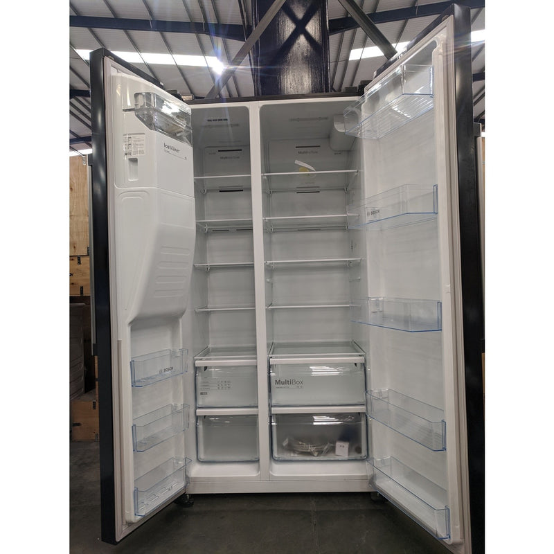 Grade C Bosch KAD93VBFPG Freestanding 533 Litre Frost Free American Fridge Freezer Black