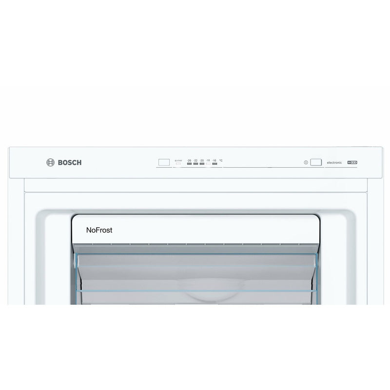Grade A Bosch Serie 4 GSN29VWEVG Freestanding 200 Litre Frost Free Freezer