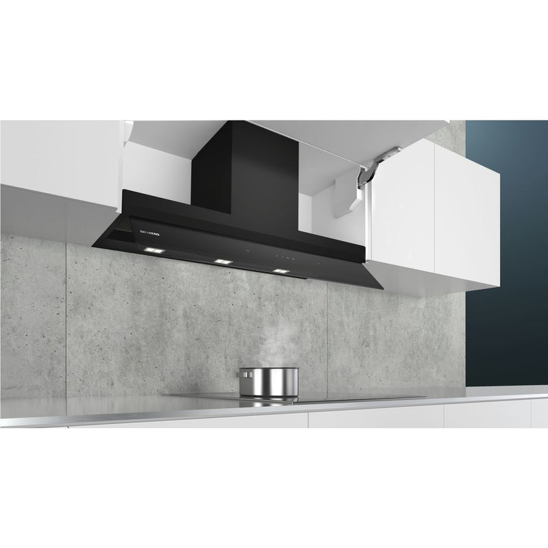 Grade B Siemens iQ500 LJ97BAM60B 90cm Canopy Cooker Hood Black