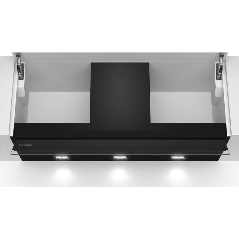 Grade C Siemens iQ500 LJ97BAM60B 90cm Canopy Cooker Hood Black