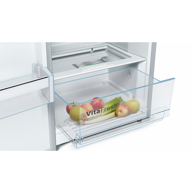 Grade B Bosch Serie 4 KSV36VWEPG Freestanding 346 Litre Upright Fridge White