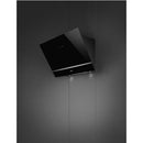GRADE A1 - Smeg 80cm Angled Chimney Cooker Hood - Black