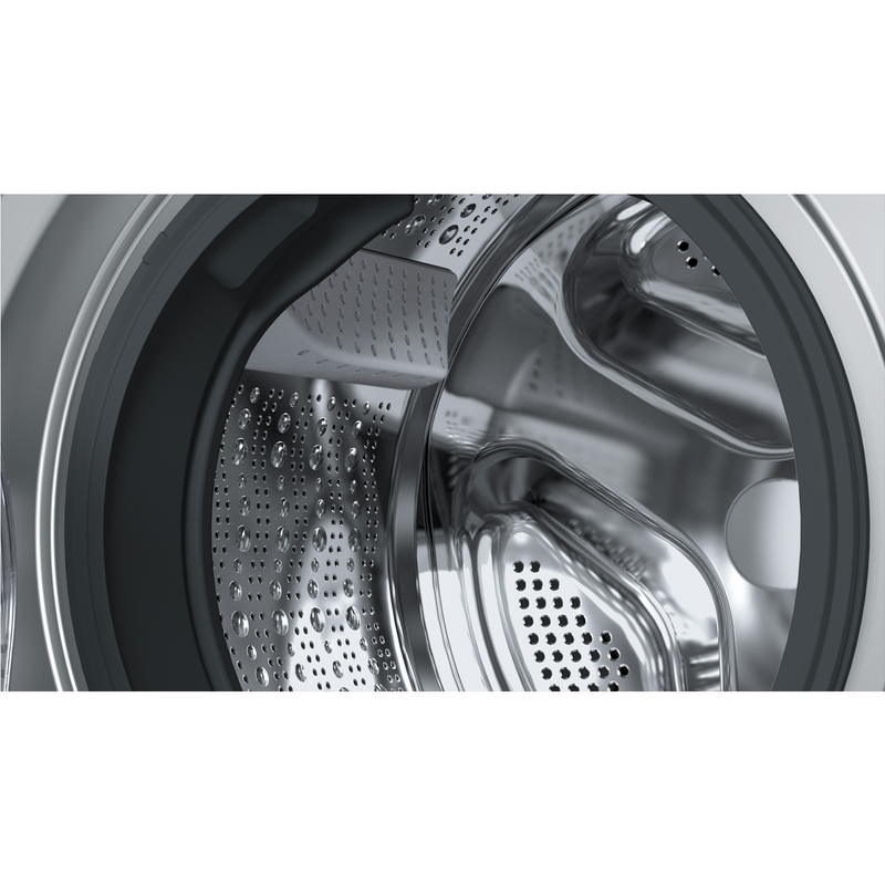 Grade C Bosch Series 6 WDU28568GB Freestanding 10/6KG 1400 Spin Washer Dryer Silver
