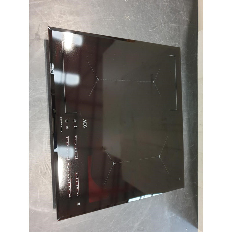 Grade C AEG 6000 Series IPE64551FB 60cm 4 Zone Induction Hob with Dual Bridge Zones