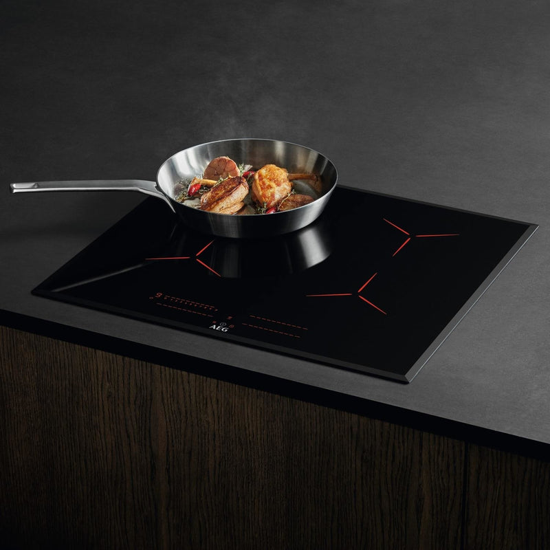 Grade A AEG IPE64551FB 60cm 4 Zone Induction Hob with Dual Bridge Zones