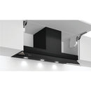 Grade B Neff N70 90cm Canopy Cooker Hood with Fold-out Glass Deflector - Black