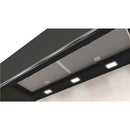 Grade B Neff N70 90cm Canopy Cooker Hood with Fold-out Glass Deflector - Black
