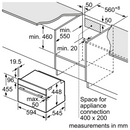 Grade B iQ500 1000W 36L Built-in Combination Microwave And Steam Oven - Stainless Steel