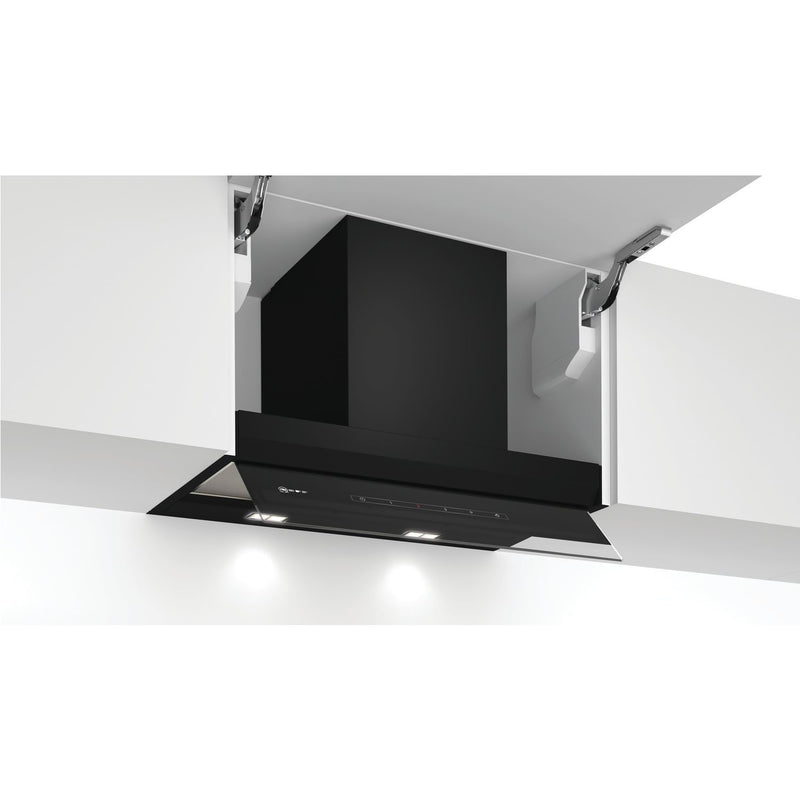 Grade B Neff N70 D65XAM2S0B 60cm Canopy Cooker Hood Black