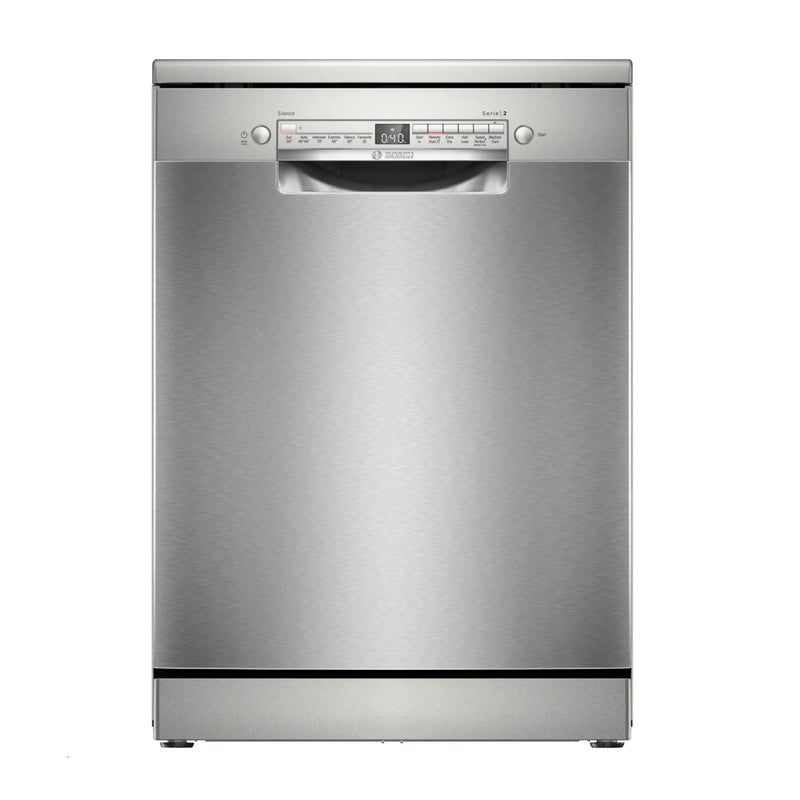 Grade B Bosch Series 2 SMS2HVI67G 14 Place Freestanding Dishwasher Stainless Steel