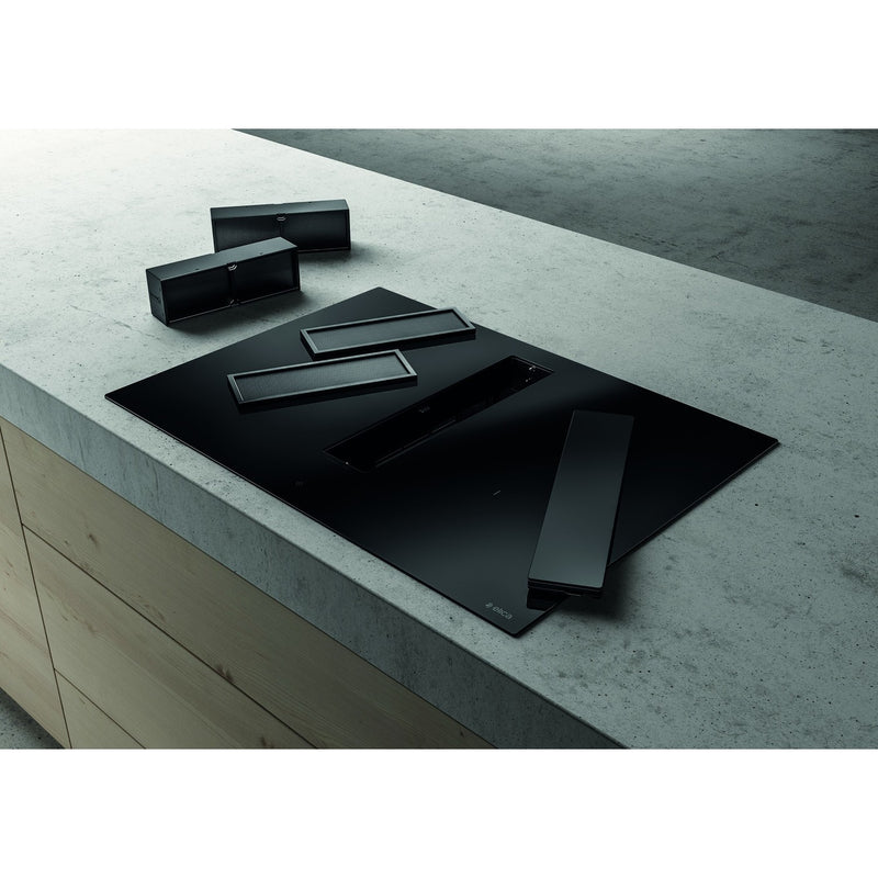 Grade B Elica Nikola Tesla Fit NT-FIT-70 72cm 4 Zone Venting Induction Hob Black