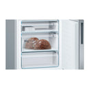 Grade C Bosch Series 6 KGE49AICAG Freestanding 413 Litre 60/40 Low Frost Fridge Freezer With VitaFresh Stainless Steel