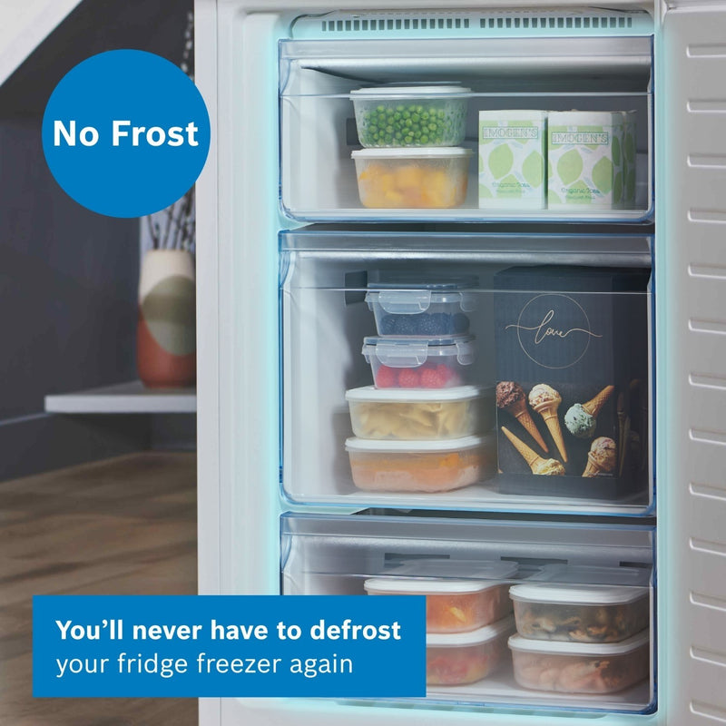 Grade C Bosch Series 2 Freestanding 297 Litre 50/50 Frost Free Fridge Freezer