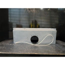 Grade C 90cm Silver Pull Out Hood, Mechanical Push Buttons, 3 Speeds, LED Lighting, Charcoal filter included (ECFB03)