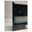 Grade C N70 90cm Wide Integrated Cooker Hood With Fold-out Glass Deflector - Black