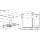 GRADE A2 - Bosch Series 4 60cm 4 Zone Venting Induction Hob with Combi Zone
