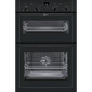 Grade B Neff U14M42S5GB 60cm Double Built In Electric Oven Black