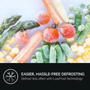 Grade B AEG OSC5S181ES 5000 Series Integrated 271 Litre 70/30 Low Frost Fridge Freezer White