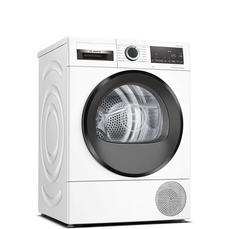 Grade B Bosch WQG24509GB Freestanding Heat Pump 9KG Tumble Dryer White