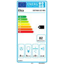 GRADE A1 - Elica Ascent 80cm Angled Cooker Hood - Black Glass