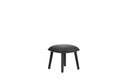 Normann Copenhagen Ace Footstool Black Oak Ultra Leather
