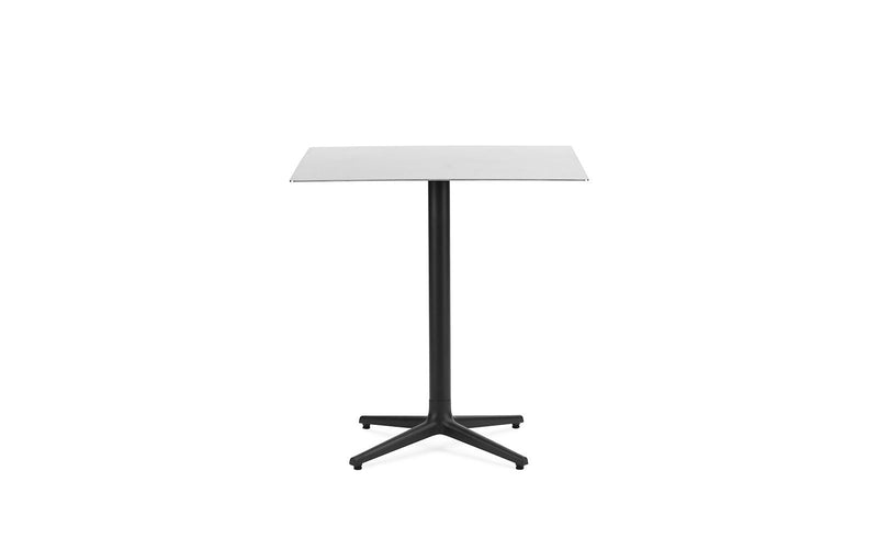 Normann Copenhagen Allez Table 4L H75 70x70 Stainless Steel