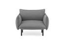 Normann Copenhagen Ark Armchair Black Steel Canvas