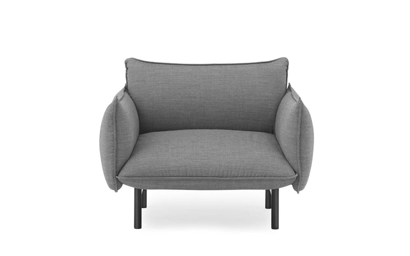 Normann Copenhagen Ark Armchair Black Steel Canvas
