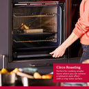GRADE A2 - Neff N70 B54CR31G0B Slide and Hide Electric Oven - Graphite Grey