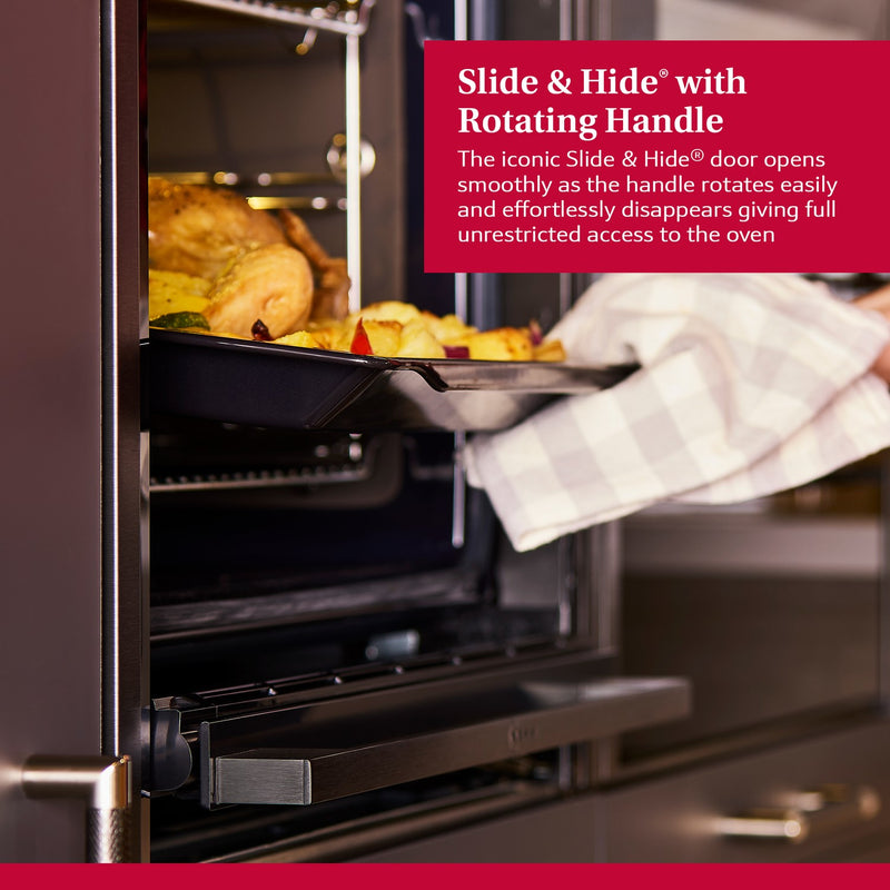 Grade A Neff N70 Slide & Hide B54CR31N0B 60cm Single Built In Electric Oven Stainless Steel