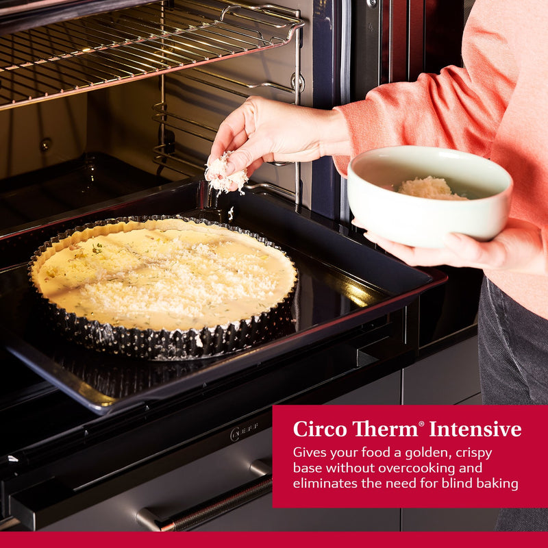 Grade B Neff N70 Slide & Hide B54CR71G0B 60cm Single Built In Electric Oven Graphite Grey