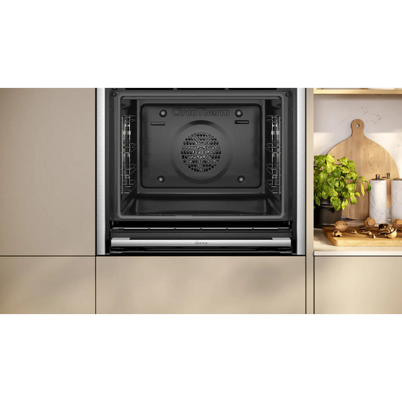 Grade B Neff N70 B54CR71N0B 60cm Single Built In Electric Oven Stainless steel