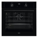 GRADE A2 - AEG 3000 Series BEX335011B Electric Single Oven - Black