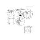 GRADE A2 - AEG 3000 Series BEX335011B Electric Single Oven - Black