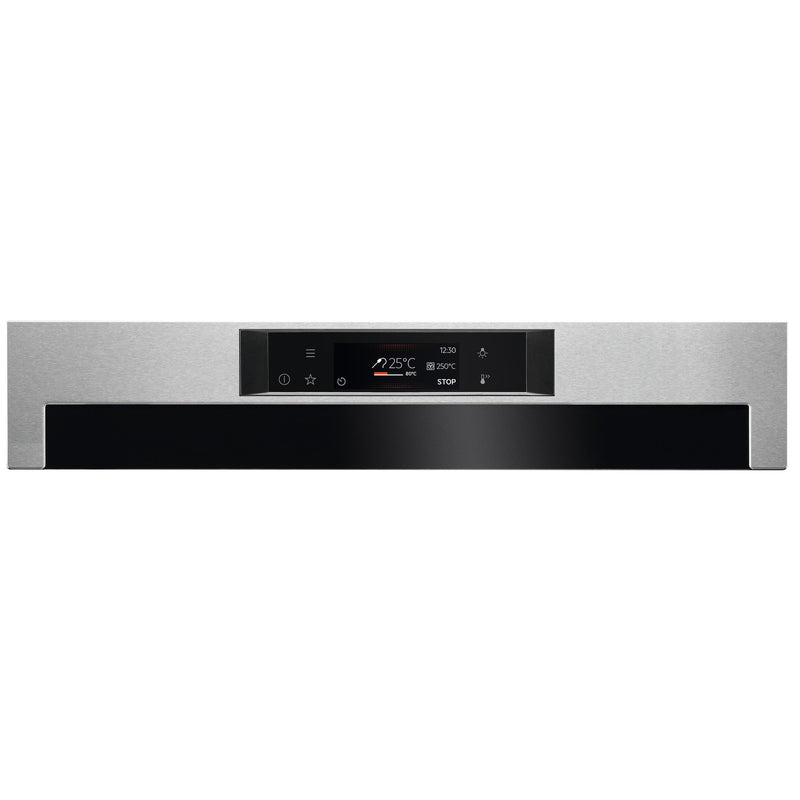 Grade B AEG 8000 Series BPE742380M 60cm Single Built In Electric Oven with Food Sensor Stainless Steel