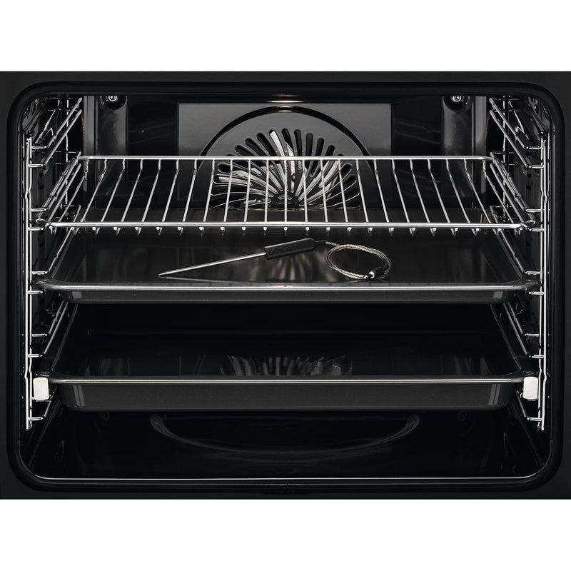Grade B AEG 8000 BPE748380T 60cm Single Built In Electric Oven Matte Black