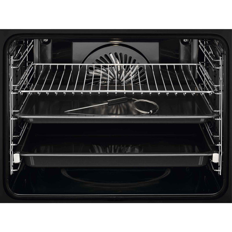 Grade B AEG 8000 Pyrolytic BPK748380B 60cm Single Built In Electric Oven Black