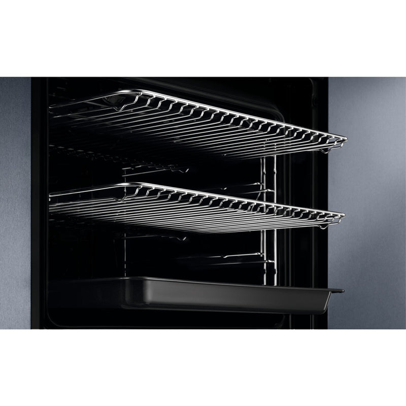 Grade A AEG 3000 Series BPX535061B 60cm Single Built In Electric Oven Black