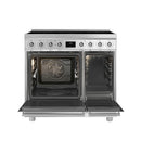 Grade A Smeg Symphony 90cm Electric Induction Range Cooker - Stainless Steel