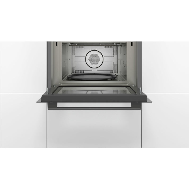 Grade A Bosch Serie 4 CMA583MB0B Built In 44L with Grill Combination Microwave Oven Black
