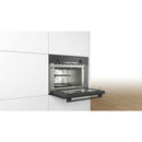 Grade A Bosch Serie 4 CMA583MB0B Built In 44L with Grill Combination Microwave Oven Black