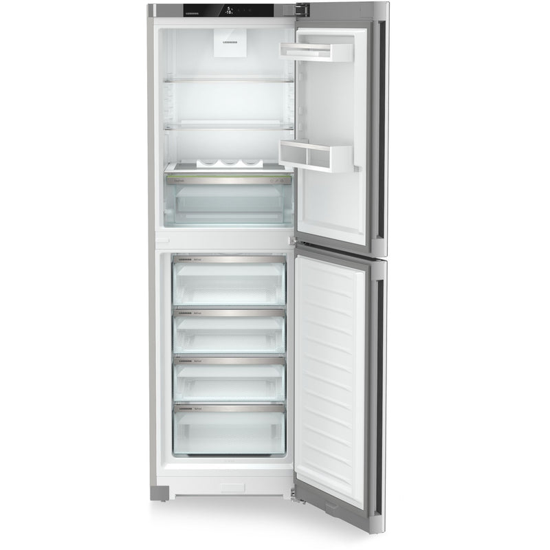 Grade B Liebherr CNSFD5204 Freestanding 319 Litre 50/50 Frost Free Fridge Freezer With Easy Fresh Silver