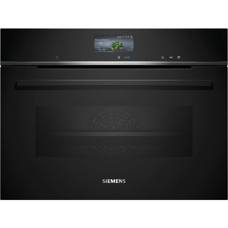 Grade B Siemens iQ700 CS736G1B1 Compact Oven with Steam Function Black