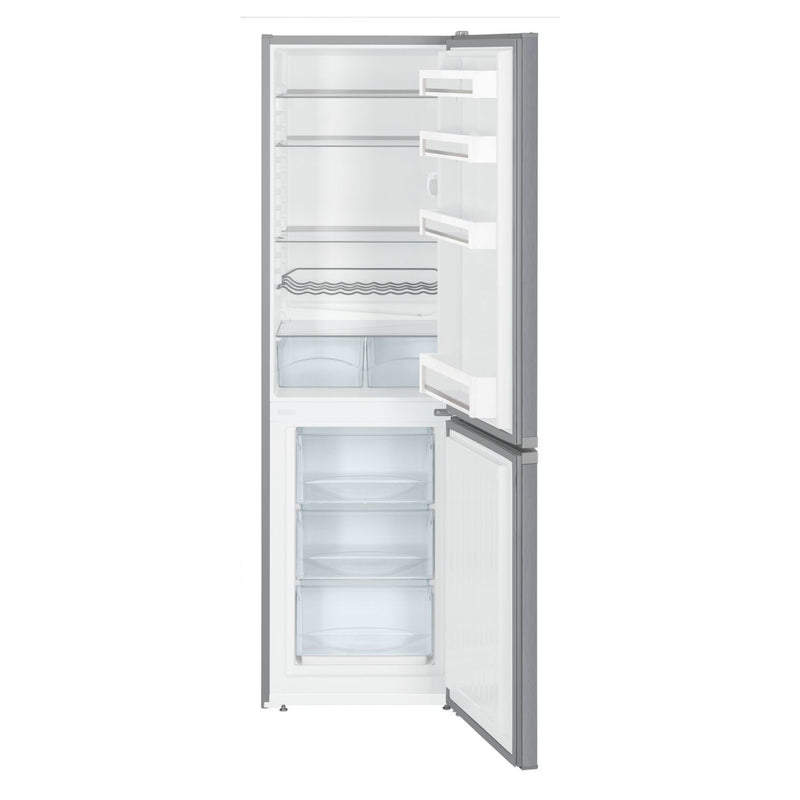 Grade A Liebherr CUele3331 Freestanding 296 Litre 70/30 Fridge Freezer Silver