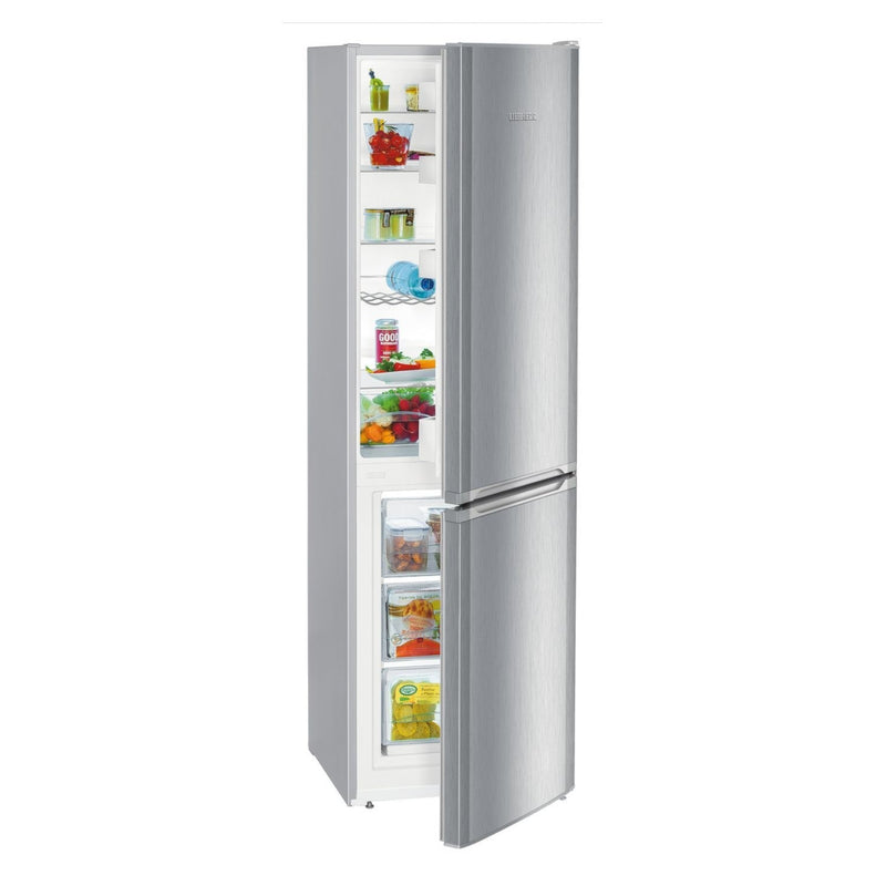GRADE A2 - Liebherr 296 Litre 70/30 Freestanding Fridge Freezer - Silver