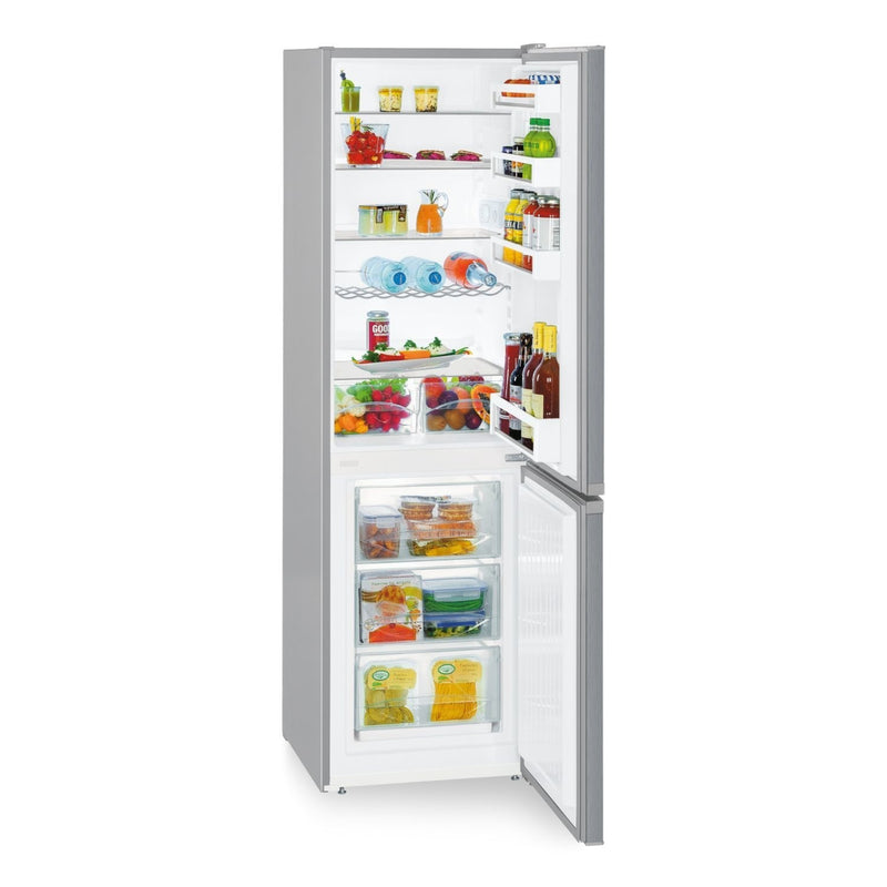 Grade A Liebherr CUele3331 Freestanding 296 Litre 70/30 Fridge Freezer Silver