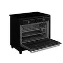 Grade C Smeg Concert 90cm Induction Range Cooker - Black