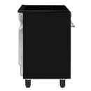 Grade C Smeg Concert 90cm Induction Range Cooker - Black